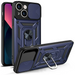 Hybrid Armor Camshield case for iPhone 13 armored case with camera cover blue - Cell phone cases and covers<<<HurtelXML