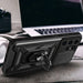Hybrid Armor Camshield case for Samsung Galaxy S24 Ultra armored with camera cover - black - Cell phone cases