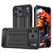 Hybrid Armor Case for iPhone 17 Pro - Black - Cell phone cases and covers<<<HurtelXML