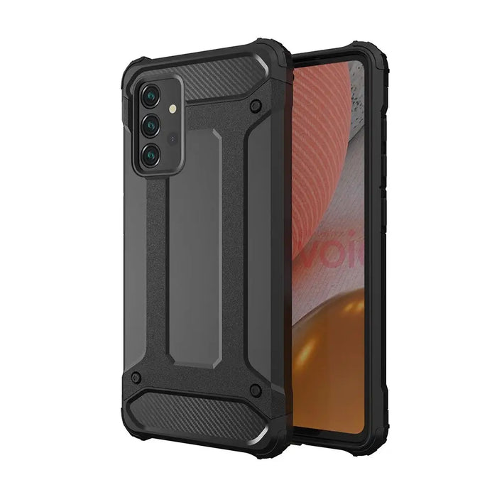 Hybrid Armor Case for Samsung Galaxy A36 - Black - Cell phone cases and covers<<<HurtelXML
