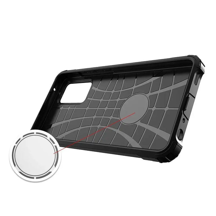 Hybrid Armor Case for Samsung Galaxy A56 - Black - Cell phone cases and covers<<<HurtelXML