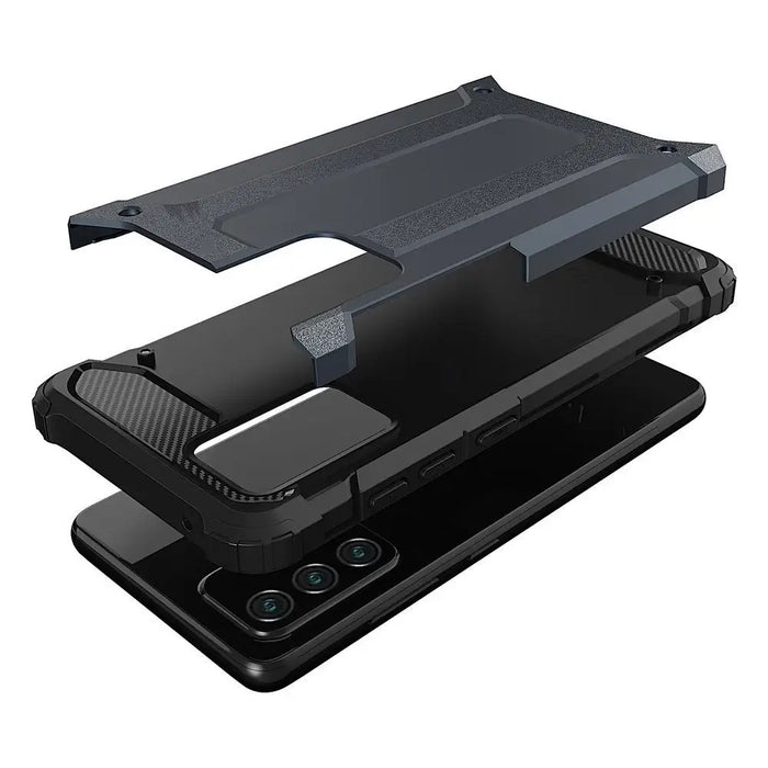 Hybrid Armor Case for Samsung Galaxy A56 - Silver - Cell phone cases and covers<<<HurtelXML