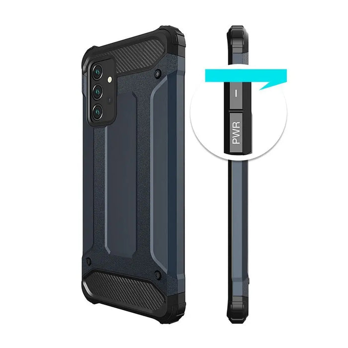 Hybrid Armor Case for Samsung Galaxy A56 - Silver - Cell phone cases and covers<<<HurtelXML