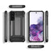 Hybrid Armor case for Samsung Galaxy S23 Ultra armored hybrid cover black - Cell phone cases and covers<<<HurtelXML