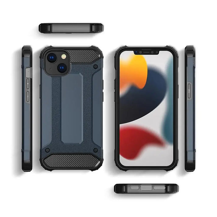 Hybrid Armor case iPhone 14 armored hybrid case black - Cell phone cases and covers<<<HurtelXML