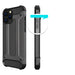 Hybrid Armor Case Tough Rugged Cover for iPhone 13 Pro Max blue - Cell phone cases and covers<<<HurtelXML