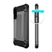 Hybrid Armor Case Tough Rugged Cover for Samsung Galaxy S22 Ultra black - Cell phone cases and covers<<<HurtelXML