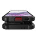 Hybrid Armor Case Tough Rugged Cover for Samsung Galaxy S22 Ultra black - Cell phone cases and covers<<<HurtelXML