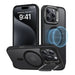 Hybrid Case (HaloLock) ESR with stand for iPhone 16 Pro (black) - Protective cases for smartphones<<<Cases<<<GSM
