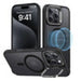 Hybrid Case (HaloLock) ESR with stand for iPhone 16 Pro Max (black) - Protective cases for smartphones<<<Cases<<<GSM