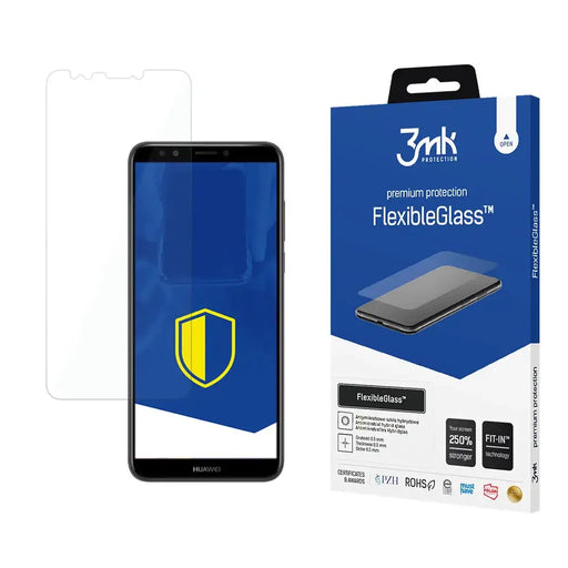 Hybrid glass 3mk FlexibleGlass™ for Huawei Y7 Prime 2018 - Cell phone tempered glass<<<HurtelXML