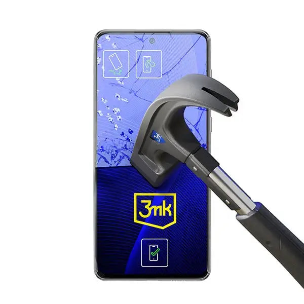 Hybrid glass 3mk FlexibleGlass™ for Samsung Galaxy A73 5G - Cell phone tempered glass<<<HurtelXML
