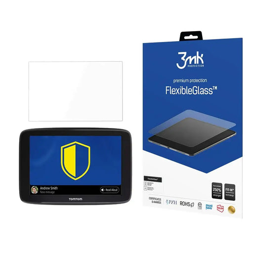 Hybrid glass 3mk FlexibleGlass™ for TomTom Go Basic - Cell phone tempered glass<<<HurtelXML