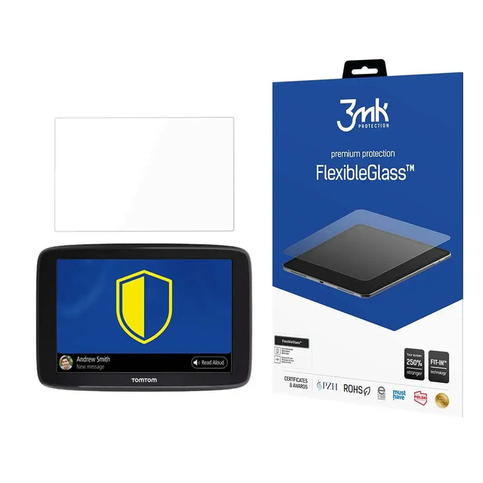 Hybrid glass 3mk FlexibleGlass™ for TomTom Go Basic - Cell phone tempered glass<<<HurtelXML