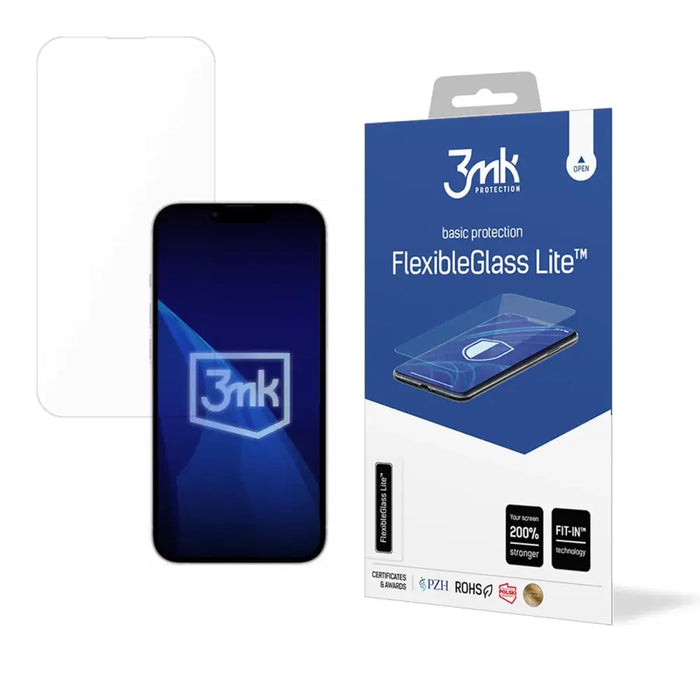 Hybrid glass 3mk FlexibleGlass Lite™ for iPhone 16e - Cell phone tempered glass<<<HurtelXML