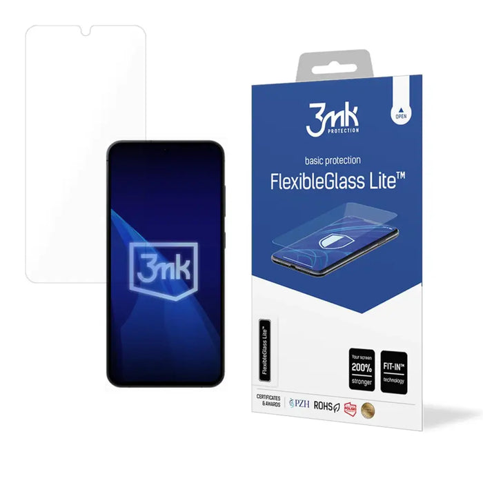 Hybrid glass 3mk FlexibleGlass Lite™ for Samsung Galaxy S25+ - Cell phone tempered glass<<<HurtelXML