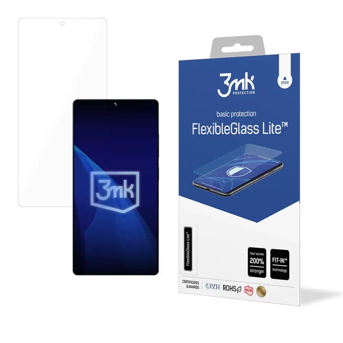 Hybrid glass 3mk FlexibleGlass Lite™ for Samsung Galaxy S25 Ultra - Cell phone tempered glass<<<HurtelXML