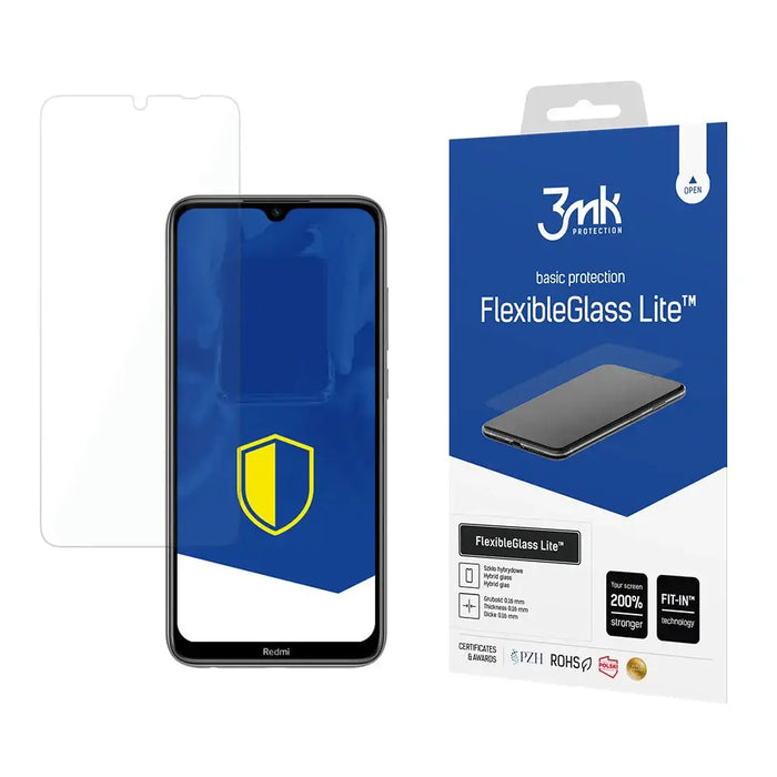 Hybrid glass 3mk FlexibleGlass Lite™ for Xiaomi Redmi Note 8T - Cell phone tempered glass<<<HurtelXML