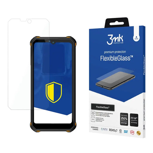 Hybrid glass 3mk FlexibleGlass™ on Oukitel WP15 - Cell phone tempered glass<<<HurtelXML