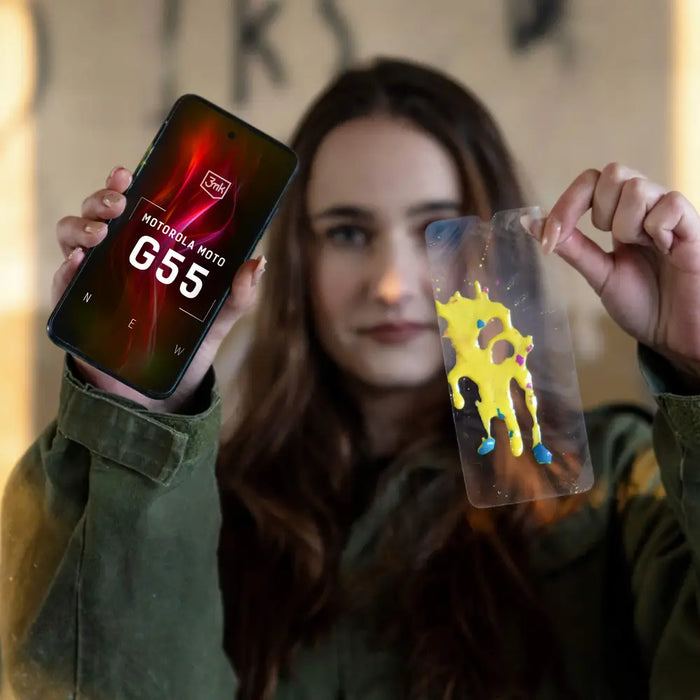 Hybrid glass 3mk FlexibleGlass Pro for Motorola Moto G55 5G - *Kategoria tymczasowa<<<HurtelXML