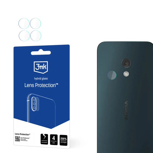 Hybrid Glass for Camera Lens 3mk Lens Protection for Nokia 225 4G (2024) - *Kategoria tymczasowa<<<HurtelXML