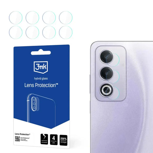 Hybrid glass for camera lens 3mk Lens Protection on Oppo A80 - Cell phone tempered glass<<<HurtelXML