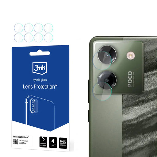 Hybrid Glass for Camera Lens 3mk Lens Protection for Xiaomi Poco M7 Pro 5G - *Kategoria tymczasowa<<<HurtelXML