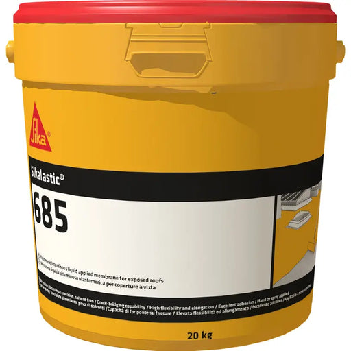 HYBRID WATERPROOFING SIKA SIKALASTIC-685 GRAY - Изолация за покриви<<<Материали за покриви<<<Строителни