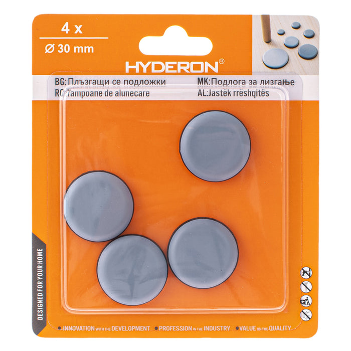 EASY SLIDING PAD IN BLISTER 4PCS. HYDERON EG-30