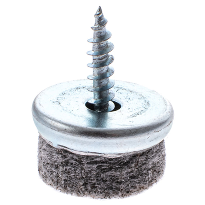 FELT PAD METAL FRAME IN BLISTER 6PCS. HYDERON PMP-18