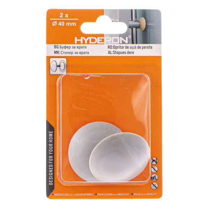 DOOR BUFFER GREY 40 MM 2 PACK HYDERON HBO-404