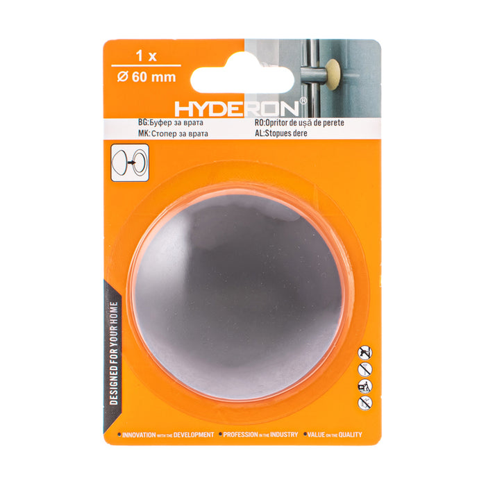 DOOR BUFFER BROWN 60 MM 1 PIECE HYDERON HBO-603