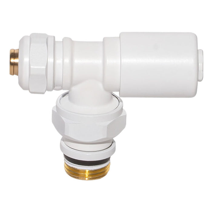 RADIATOR FAUCET LUXURY HYDRO TERM WHITE MAT