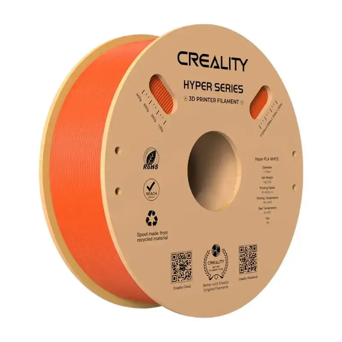Hyper PLA Filament Creality (Orange) - Filaments<<<3D Printing<<<Creative Technologies<<<InnproXML