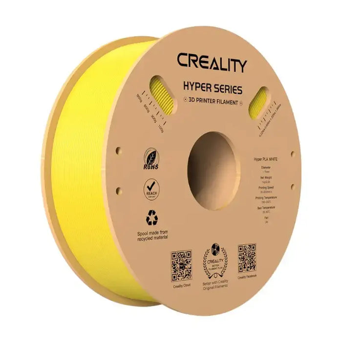 Hyper PLA Filament Creality (Yellow) - Filaments<<<3D Printing<<<Creative Technologies<<<InnproXML