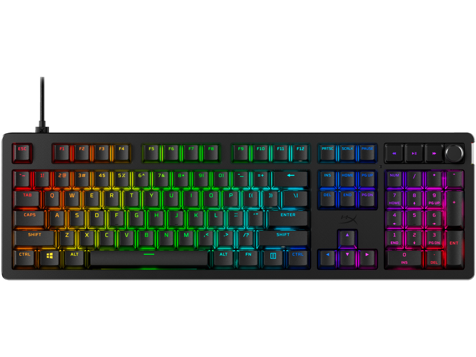 HyperX Alloy Rise gaming keyboard - Геймърски клавиатури<<<Геймърска периферия<<<ValiAPI&&&Геймърски