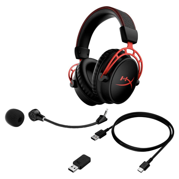 HyperX Cloud Alpha Wireless Gaming Headset Black/Red - Геймърски слушалки<<<Геймърска периферия<<<ValiAPI&&&Гейминг
