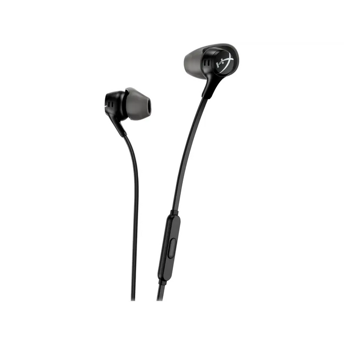 HyperX Cloud Earbuds II Black gaming headphones with microphone - Геймърски слушалки<<<Геймърска