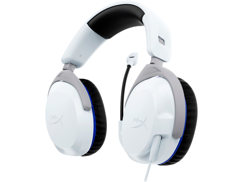 HyperX Cloud Stinger Gaming Headset for PS5/PS4 3.5mm Jack with Microphone White - Геймърски слушалки<<<Геймърска
