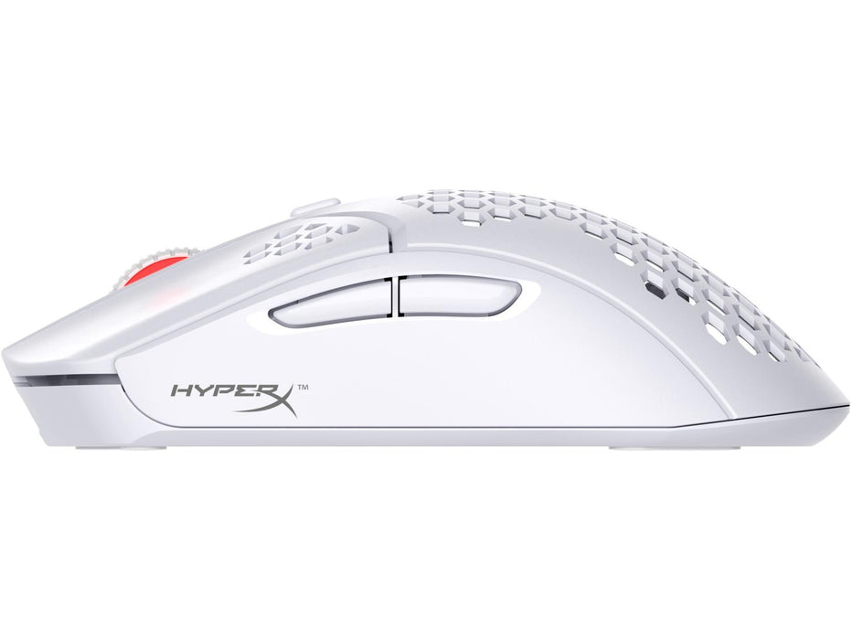 Гейминг мишка HyperX - Pulsefire Haste, оптична, безжична, бяла