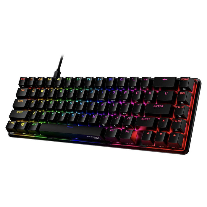 HyperX Alloy Origins 65 Gaming Mechanical Keyboard, HyperX Aqua Switches, Black