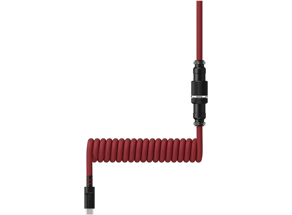Keyboard cable HyperX Coiled Cable USB-C Red-Black
