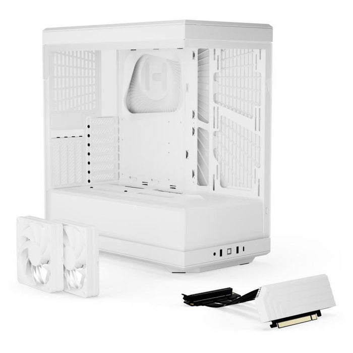 HYTE Y40 Tempered Glass Case, Mid-Tower, White