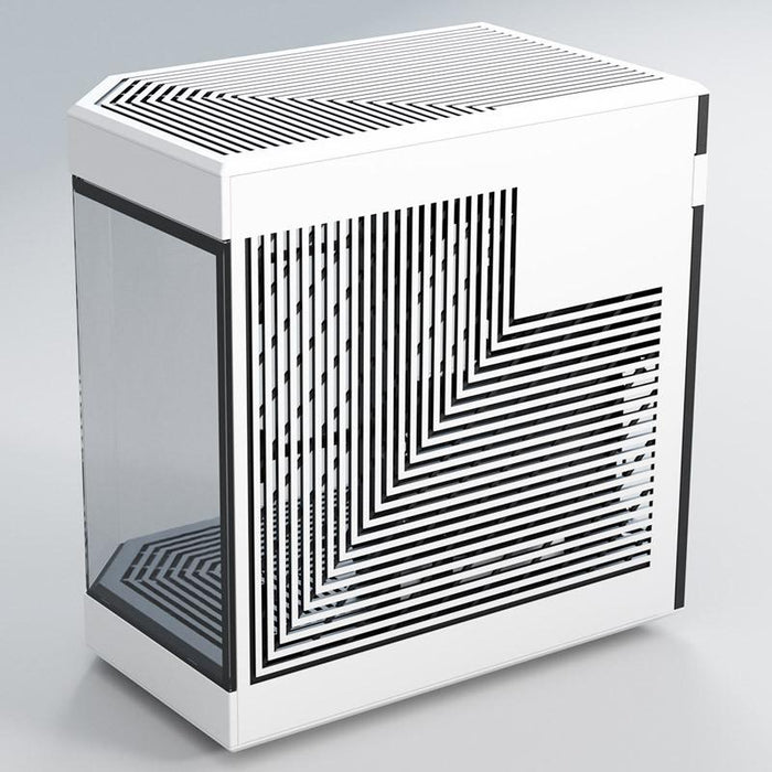 HYTE Y60 Tempered Glass Case, Mid-Tower, White and Black
