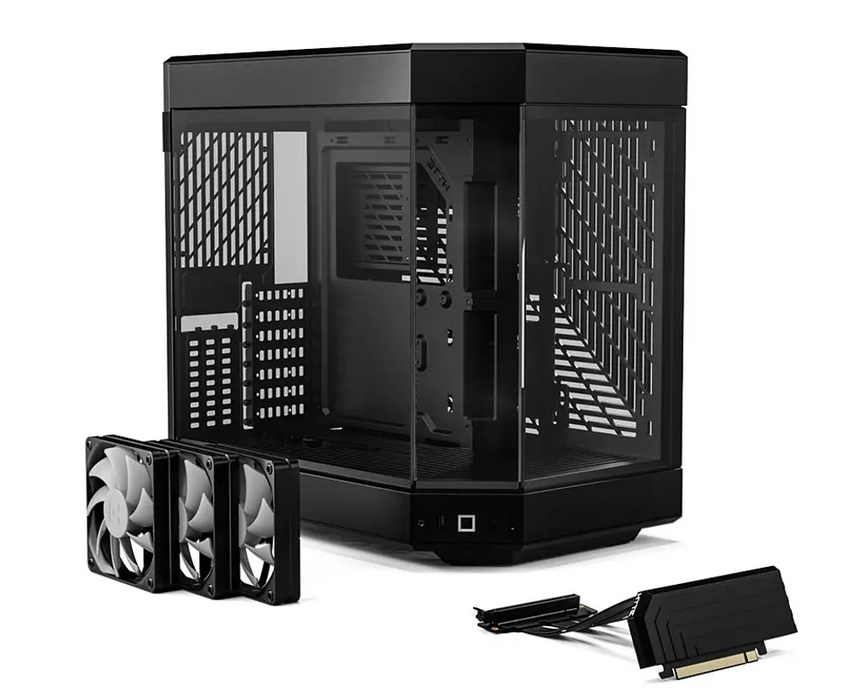 HYTE Y60 Tempered Glass Case, Mid-Tower, Black