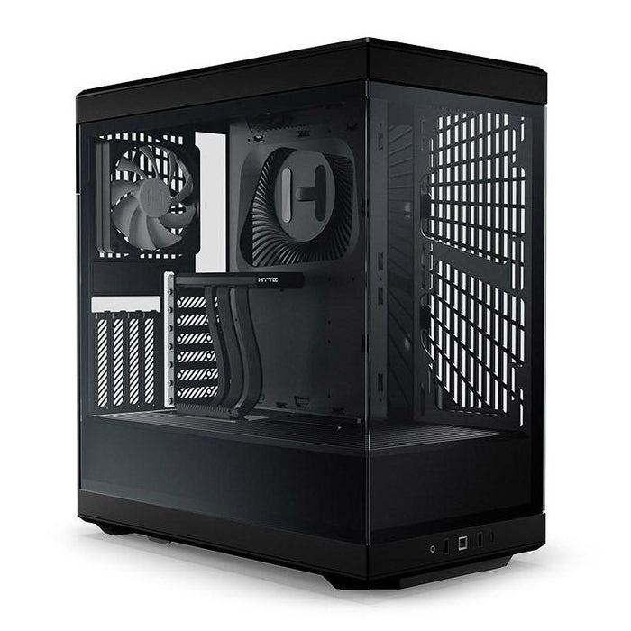 HYTE Y40 Tempered Glass Case, Mid-Tower, Black, Glass Panels