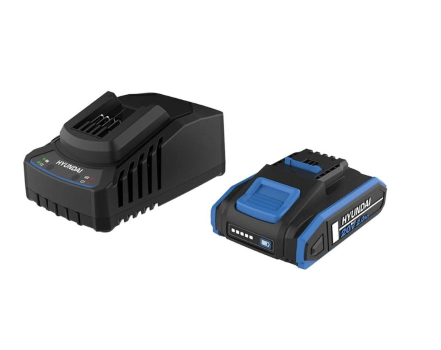 BATTERY AND CHARGER 20V 2.0AH HYUNDAI