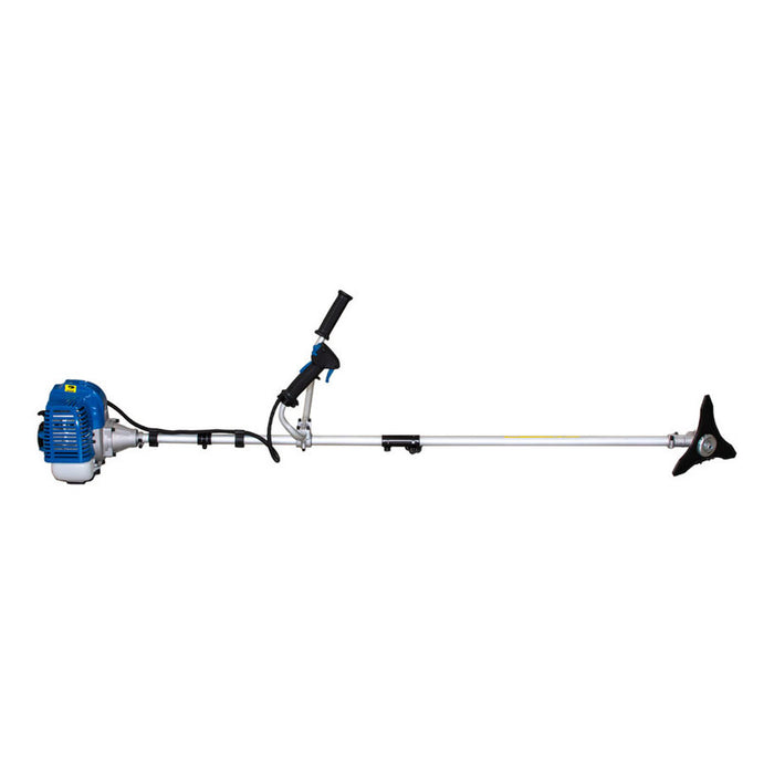 MOTORIZED GASOLINE BRUSH CUTTER HYUNDAI HYBC 5220 51.7 cm3, CUTTING WIDTH WITH LINE 42.00 cm, CUTTING WIDTH WITH BLADE 25.50 cm