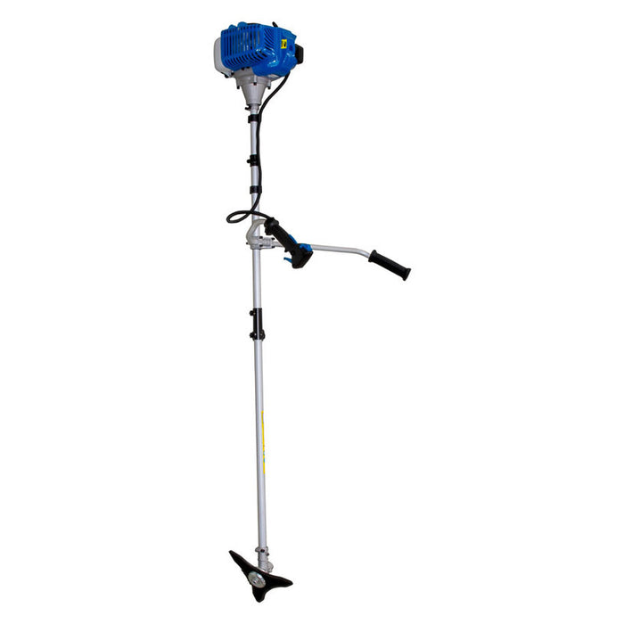 MOTORIZED GASOLINE BRUSH CUTTER HYUNDAI HYBC 5220 51.7 cm3, CUTTING WIDTH WITH LINE 42.00 cm, CUTTING WIDTH WITH BLADE 25.50 cm