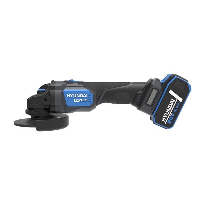 CORDLESS ANGLE GRINDER HYUNDAI AG20X-125FT 20 V, CASE, 125 mm, 4.00 Ah